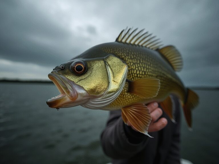 crappie fishing cloudy weather