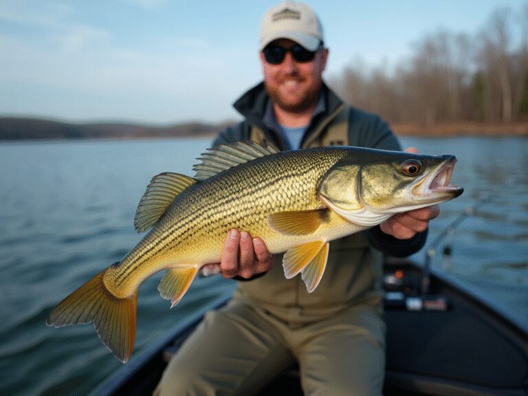 identify good walleye lakes