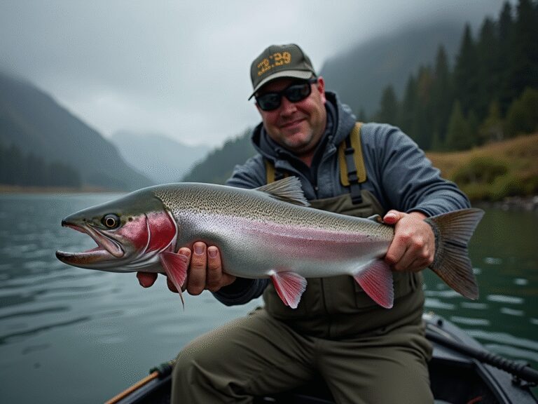 steelhead creek mouth fishing