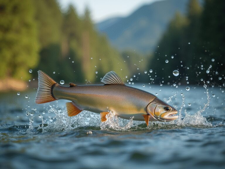 fast moving water fishing