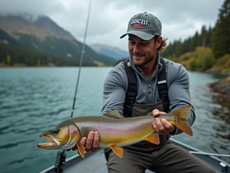 fishing during lake turnover