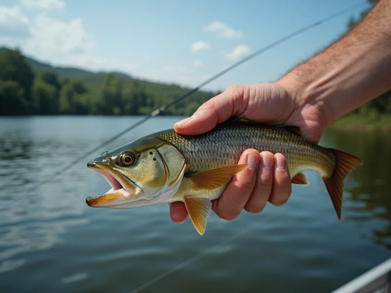 identify suspended fish signs