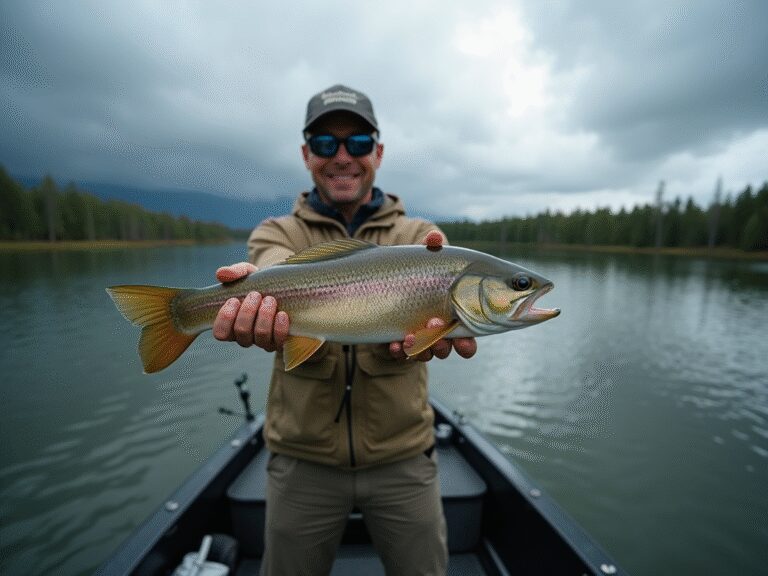overcast vs sunny fishing
