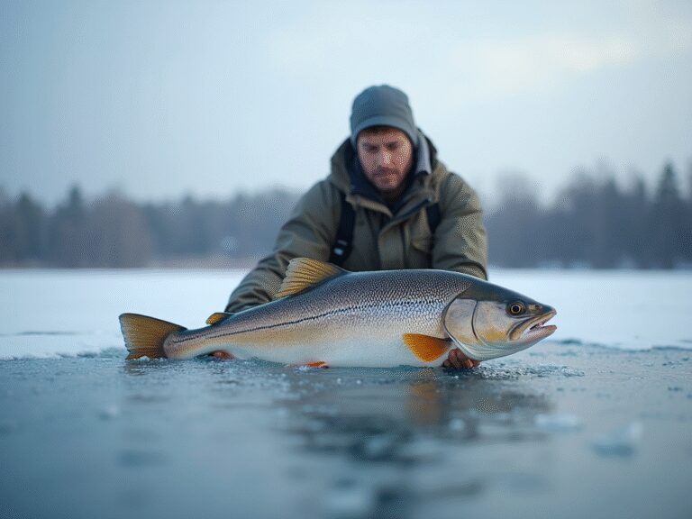 ice fishing vs open water
