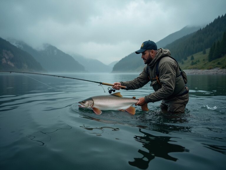 extreme weather fishing strategy