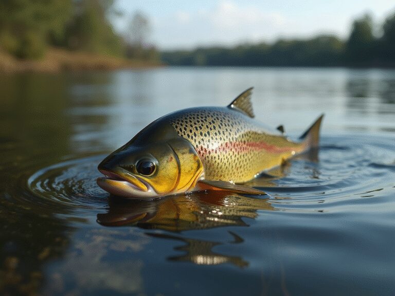 seasonal water level fish location
